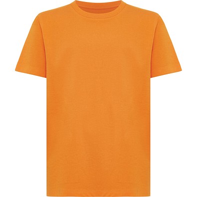 Iqoniq Koli Kids T-Shirt aus recycelter Baumwolle, orange, 1112
