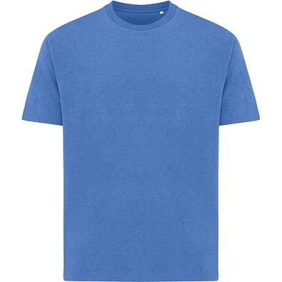 Iqoniq Teide T-Shirt aus recycelter Baumwolle, heather blue, XXS