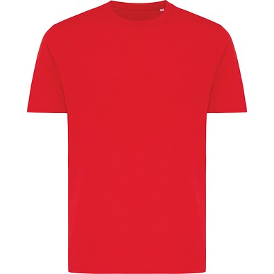 Iqoniq Brett T-Shirt aus recycelter Baumwolle, rot, L