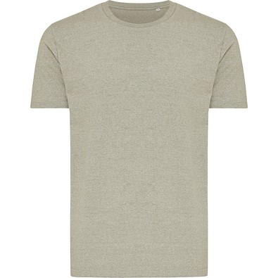 Iqoniq Brett T-Shirt aus recycelter Baumwolle, light heather green, L