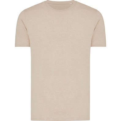 Iqoniq Brett T-Shirt aus recycelter Baumwolle, light heather brown, XXS