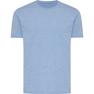 Iqoniq Brett T-Shirt aus recycelter Baumwolle, light heather blue, XS