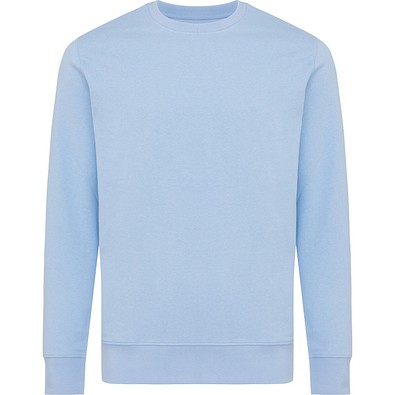 Iqoniq Etosha Lightweight Sweater aus recycelter Baumwolle, sky blue, XXS