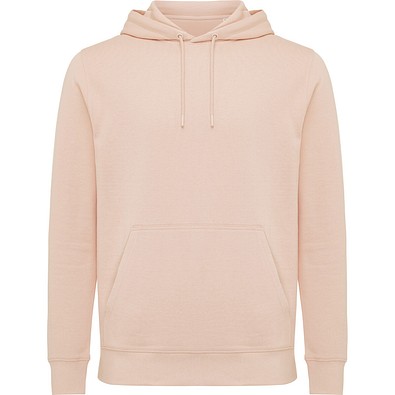 Iqoniq Rila Lightweight Hoodie aus recycelter Baumwolle, peach nectar, XL