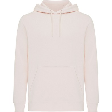 Iqoniq Rila Lightweight Hoodie aus recycelter Baumwolle, cloud pink, XXS