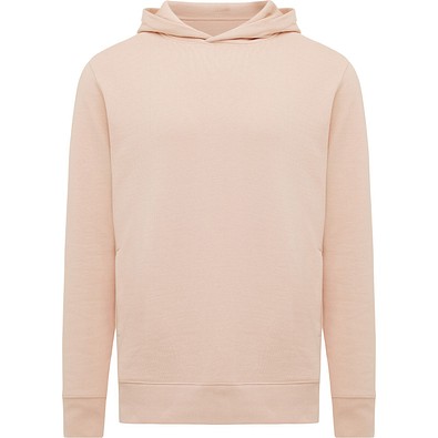 Iqoniq Yengo Hoodie mit Seitentaschen aus rec. Baumwolle, peach nectar, S