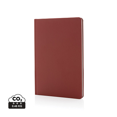 A5 Impact Steinpaper Hardcover Notizbuch, rot