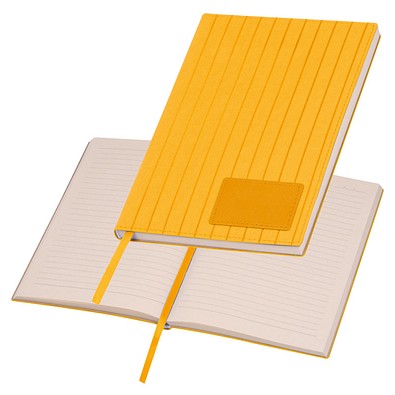 A5 Notizbuch mit Softcover, gelb