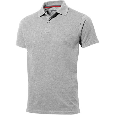 Slazenger™ Herren Poloshirt Advantage, grau meliert, XXXL Slazenger™ Herren Poloshirt Advantage, grau meliert, XXXL