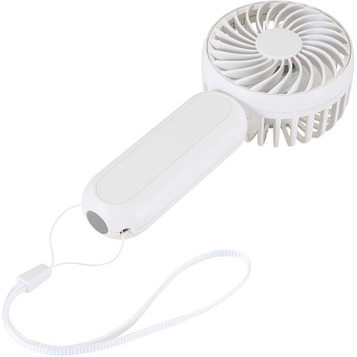Aervia Tragbarer Ventilator aus recyceltem Kunststoff, weiss