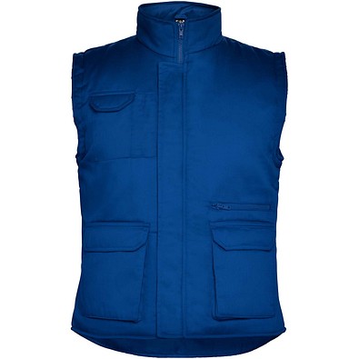Almanzor Vielseitige Thermo Arbeitsweste mit hohem Kragen, royalblau, 2XL