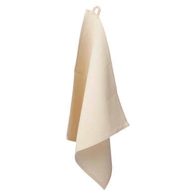 Alora 200 g/m² Küchenhandtuch aus recycelter Baumwolle, Oatmeal