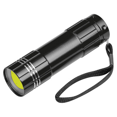 Aluminium-COB-Lampe, schwarz