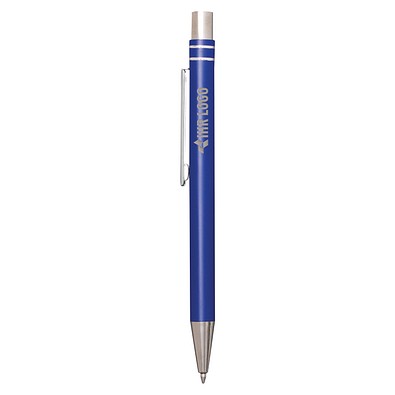 Metall Gel-Kugelschreiber, blau