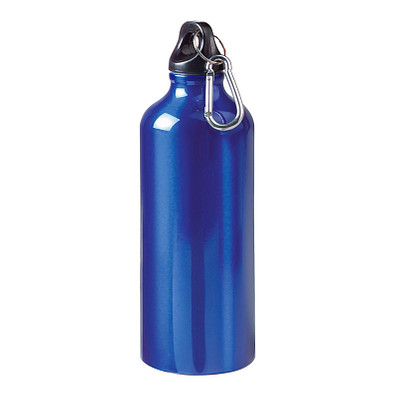 Aluminiumflasche Sporty, 600 ml, blau