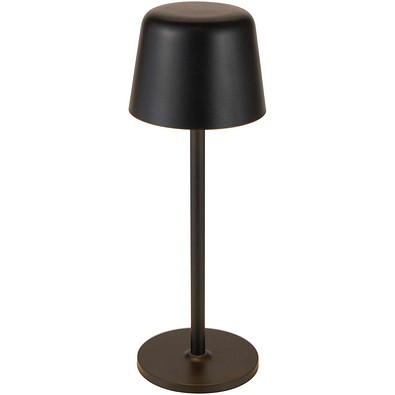 Alya Wiederaufladbare dimmbare Tischlampe mit 3 Lichtmodi, schwarz