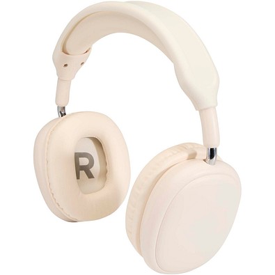 Alzir Over-Ear Wireless Bluetooth® Headset aus recyceltem Kunststoff, weiss