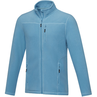 Amber GRS recycelte Fleecejacke für Herren, NXT blau, XL
