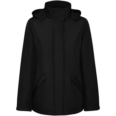 America wattierter Parka für Damen, schwarz, XL