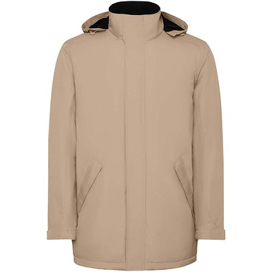 America wattierter Parka für Herren, Dark Sand, 3XL