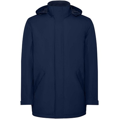 America wattierter Parka für Kinder, Navy Blue, 12
