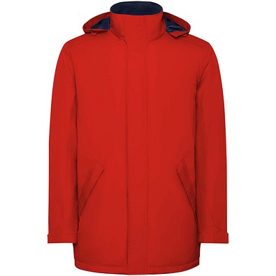 America wattierter Parka für Kinder, rot, 12