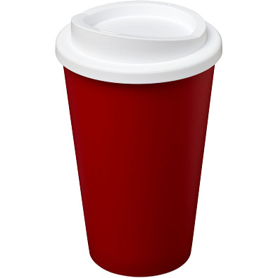 Americano® 350 ml Isolierbecher, rot/weiss