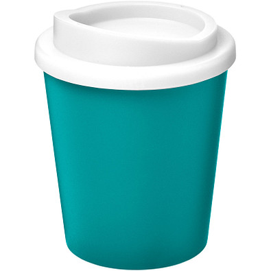 Americano Espresso Isolierbecher, 250 ml, aquablau,weiss Americano Espresso Isolierbecher, 250 ml, aquablau,weiss