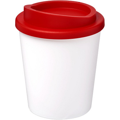 Americano Espresso Isolierbecher, 250 ml, weiss,rot Americano Espresso Isolierbecher, 250 ml, weiss,rot