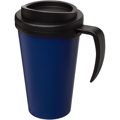Americano Grande Isolierbecher, 350 ml, blau,schwarz