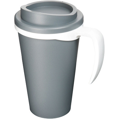 Americano Grande Isolierbecher, 350 ml, grau,weiss Americano Grande Isolierbecher, 350 ml, grau,weiss
