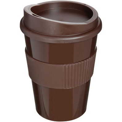 Americano Medio Becher mit Schutzring, 300 ml, braun Americano Medio Becher mit Schutzring, 300 ml, braun
