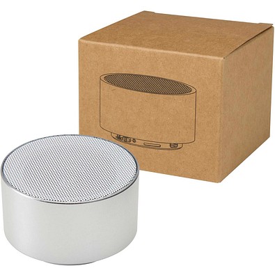 Ankaa 3 W Bluetooth® Lautsprecher aus recyceltem Aluminium, silber