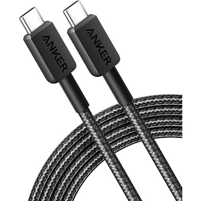 Anker USB-C to USB-C Kabel - 1.8 Meter, 60W, grau, schwarz