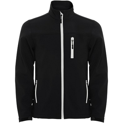 Antartida Softshelljacke für Kinder, schwarz, 4