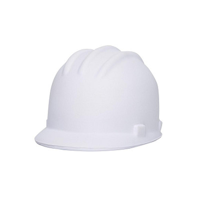 Anti-Stress-Figur Bauhelm, weiß
