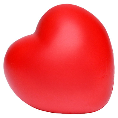 Anti-Stress-Figur Herz, rot
