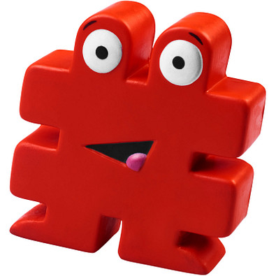 Antistress Hashtag, rot Antistress Hashtag, rot