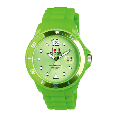 lolliclock Armbanduhr Neon Date, grün lolliclock Armbanduhr Neon Date, grün