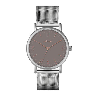 retime® Armbanduhr Budget XI, silber retime® Armbanduhr Budget XI, silber