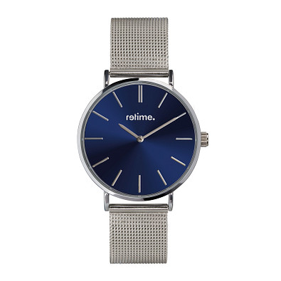 retime® Armbanduhr Budget XLIII, silber retime® Armbanduhr Budget XLIII, silber