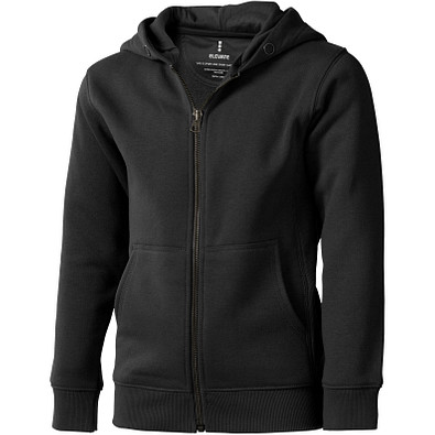 ELEVATE Kinder Kapuzensweatjacke Arora, anthrazit, 104 ELEVATE Kinder Kapuzensweatjacke Arora, anthrazit, 104