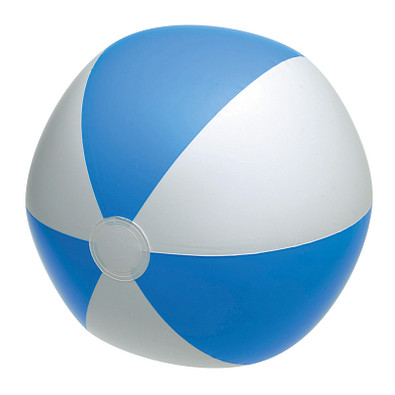 Aufblasbarer Strandball ATLANTIC,blau, weiß
