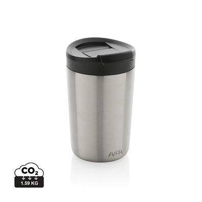 Avira Alya RCS recycelter Stainless-Steel Becher 300ml, silber