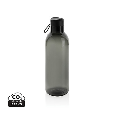 Avira Atik RCS recycelte PET-Flasche 1L, schwarz