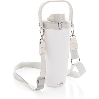 Avira Ayala Crossbody Duosip Becher aus RCS rec. Stahl, weiß