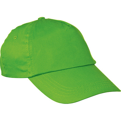 AZO-freie 5 Panel Baumwoll-Baseball-Cap, apfelgrün AZO-freie 5 Panel Baumwoll-Baseball-Cap, apfelgrün