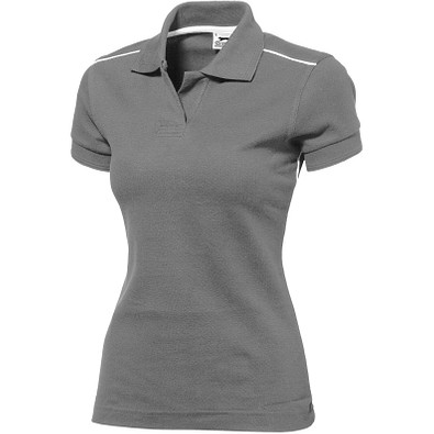 Slazenger™ Damen Poloshirt Backhand, grau, XL Slazenger™ Damen Poloshirt Backhand, grau, XL