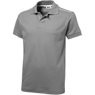 Slazenger™ Herren Poloshirt Backhand, grau, XL Slazenger™ Herren Poloshirt Backhand, grau, XL