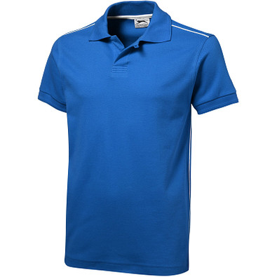 Slazenger™ Herren Poloshirt Backhand, himmelblau,weiß, XXXL Slazenger™ Herren Poloshirt Backhand, himmelblau,weiß, XXXL